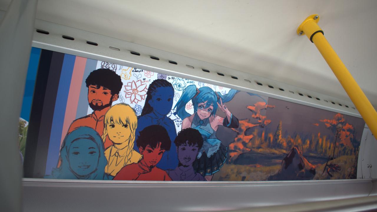 Unitrans Interior Artwrok