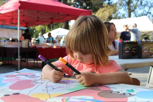 Farmers Market Grand Opening Painting