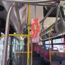 Art Hanger on bus